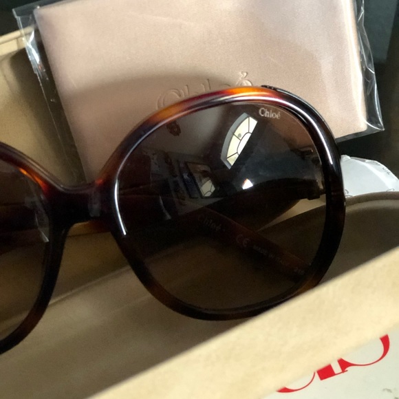 CHLOE BROWN SUNGLASSES - Picture 6 of 7